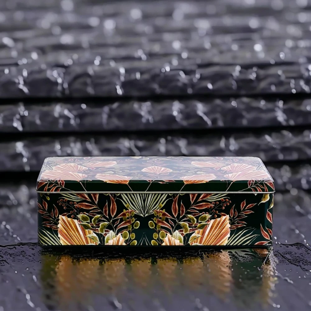 Rectangular Shape Tin Box (Medium Size)